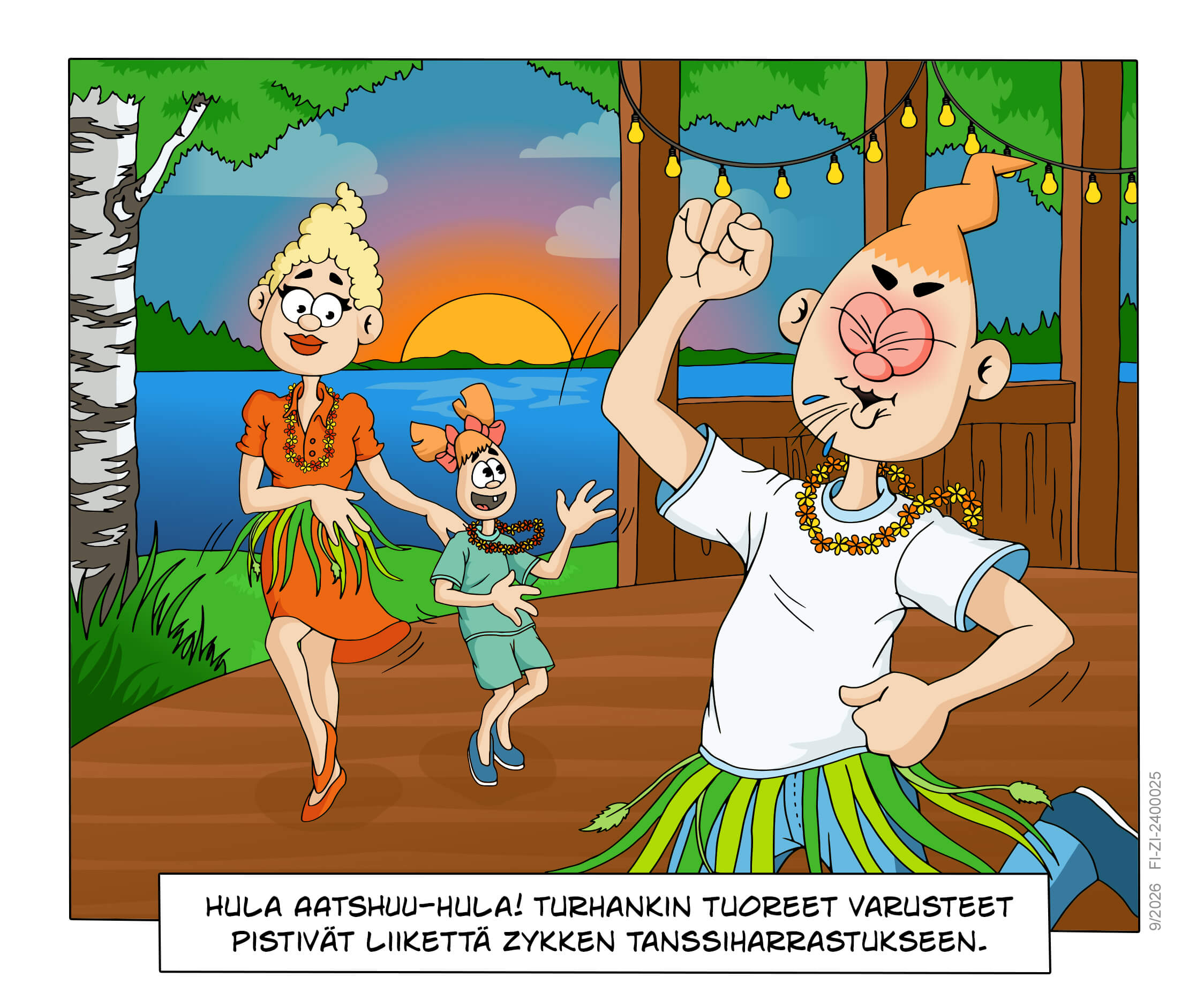 Zyrtec FI Zykke Comic -Hula Atshuu-Hula